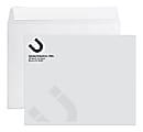 Peel & Seal, White Wove Open Side Catalog Mailing Envelopes, Black Ink, Custom 10" x 13", Box Of 500 1 thumbnail image
