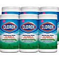 Clorox Disinfecting Wipes, Bleach Free Cleaning Wipes  Fresh - 75 Wipes per Canister, 6 Canisters