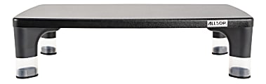 Allsop Hi-Lo Adjustable Monitor Stand, Black  1 thumbnail image