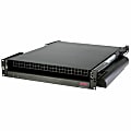 APC by Schneider Electric ACF201BLK Rack Side Air Distribution System - 260 CFM - Rack-mountable - Black - IT - Black - 2U - 120 V AC - 150 W 1 thumbnail image