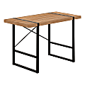 Monarch Specialties Randy 49"W Computer Desk, Brown 1 thumbnail image