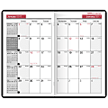 Office Depot® Brand 14-Month Monthly Pocket Planner, 6" x 3 1/2", Assorted Colors, December 2016 to January 2018 1 thumbnail image