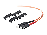 Belkin - Patch cable - SC/PC multi-mode (M) to SC/PC multi-mode (M) - 2 m - fiber optic - 62.5 / 125 micron - OM1 - orange