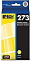 Epson® 273 Claria® Premium Yellow Ink Cartridge, T273420-S
