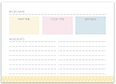 Office Depot® Recipe Cards, 5" x 7", Pack Of 25 Cards 1 thumbnail image