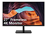 Z-edge U27I4K - LED monitor - 27" - 3840 x 2160 4K @ 60 Hz - IPS - HDR10 - 4 ms - 2xHDMI, 2xDisplayPort - speakers - black