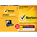 Norton Internet Security™ 2013/Norton Online Backup™ Bundle, For PC/Mac, Traditional Disc