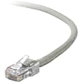 Belkin CAT5e Patch Cable - RJ-45 Male - RJ-45 Male - 25ft - Gray