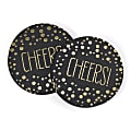 Taylor Party And Event Paper Coasters, 4" x 4", Cheers Polka Dot, Box Of 25 Coasters 1 thumbnail image