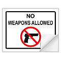 ComplyRight™ Weapons Law Cling Poster, English, 8 1/2" x 11" 1 thumbnail image
