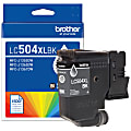 Brother LC504XLBK Black High Yield Ink Cartridge, 1 thumbnail image