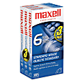 Maxell Standard Grade VHS Videocassette - VHS - 50 mil - 2 Hour - SP