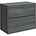 HON® 10500 36"W x 20"D Lateral2-Drawer File Cabinet, Sterling Ash 1 thumbnail image