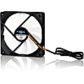 Fractal Design Silent Series R2 120mm Cooling Fan Black - 4.72" Maximum Fan Diameter - 303.7 gal/min Maximum Airflow - Hydraulic Bearing - 3-pin - Retail