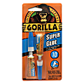 Gorilla™ Super Glue, 0.11 Oz Tubes, Pack Of 2 Tubes