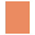 Nature Saver Smooth Texture Construction Paper, 100% Recycled, 9" x 12", Orange, Pack Of 50