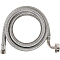Certified Appliance Accessories Braided Stainless Steel Dishwasher Connector with FGH Elbow - 48" - Silver, Stainless Steel - DW72SSL 1 thumbnail image
