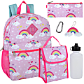 Trailmaker Rainbows 6-Piece Backpack Set, Multicolor 1 thumbnail image