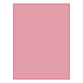 Nature Saver Smooth Texture Construction Paper, 100% Recycled, 9" x 12", Pink, Pack Of 50