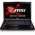 MSI GE72 Apache Pro-003 17.3" Performance/ Gaming Laptop- Intel Core i7 (6th Gen) i7-6700HQ Quad-core 2.60 GHz - Aluminum Black 1 thumbnail image