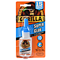 Gorilla™ Super Glue, 0.53 Oz Bottle