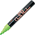 Marvy Uchida Bistro Erasable Fluorescent Chalk Markers - 6 mm Marker Point Size - Fluorescent Green Water Based Ink - 1 Each 1 thumbnail image