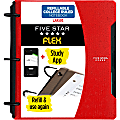 Five Star Flex® Refillable Notebook Plus Study App, 60 Sheets, College Ruled, Color Chosen For You 1 thumbnail image