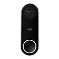 Google™ Nest Hello Doorbell Video, Black/White