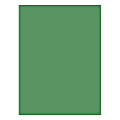 Nature Saver Smooth Texture Construction Paper, 100% Recycled, 9" x 12", Holiday Green, Pack Of 50