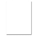 Nature Saver Smooth Texture Construction Paper, 9" x 12", 100% Recycled, White, 50 Sheets