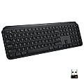 Logitech® MX Keys Wireless Illuminated Keyboard, Black, 920-009295 1 thumbnail image