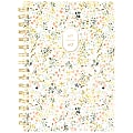 2024-2025 Cambridge® Leah Bisch™ Weekly/Monthly Academic Planner, 5-1/2" x 8-1/2", Petite Floral, July 2024 To June 2025, LB33-200A