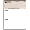 Multipurpose Laser/Inkjet Checks, 1-Part, Top Stub, Box Of 250 1 thumbnail image
