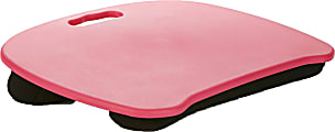 Mind Reader Portable Laptop Lap Desk, 3”H x 17”W x 12-3/4”D, Pink 1 thumbnail image