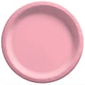 Amscan Round Paper Plates, New Pink, 10”, 50 Plates Per Pack, Case Of 2 Packs 1 thumbnail image