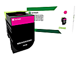 Lexmark™ 80C1XM0 Magenta High Yield Toner Cartridge 1 thumbnail image