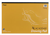 Mead Academie Drawing Pad, 18" x 12"