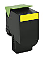 Lexmark™ 80C1XY0 Yellow Extra-High Yield Toner Cartridge 1 thumbnail image