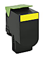 Lexmark™ 80C1XY0 Yellow Extra-High Yield Toner Cartridge