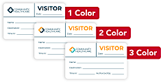 Custom 1, 2 Or 3 Color Printed Labels/Stickers, Rectangle, 1-3/4" x 3", Box Of 250 1 thumbnail image