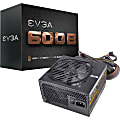 EVGA 600B Bronze Power Supply - Internal - 110 V AC, 220 V AC Input - 600 W - 1 +12V Rails - 85% Efficiency 1 thumbnail image