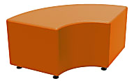 Marco Group Sonik Curved Bench, Papaya Orange