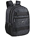 Mountain Edge Double Section Skate Strap Backpack, Gray Heather