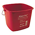 San Jamar Kleen-Pail Sanitizer Bucket, 8 Quarts, Red