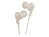 JVC Gummy Plus In-Ear Headphones, White 1 thumbnail image