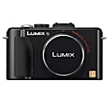 Panasonic Lumix DMC-LX5 10.1 Megapixel Compact Camera - Black 1 thumbnail image