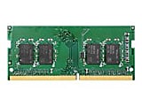 Synology - DDR4 - module - 4 GB - SO-DIMM 260-pin - 2666 MHz / PC4-21300 - 1.2 V - unbuffered - non-ECC - for Deep Learning NVR DVA3219