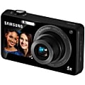 Samsung DualView ST700 16.1 Megapixel Compact Camera - Black 1 thumbnail image