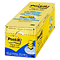 Post-it® Pop-up Notes, 3" x 3", Canary Yellow, 90 Sheets Per Pad, Pack Of 18 Pads 1 thumbnail image