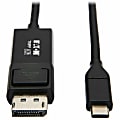 Tripp Lite by Eaton USB-C to DisplayPort Adapter Cable (M/M), 4K 60 Hz, HDR, Locking DP Connector, 3 ft. (0.9 m) 1 thumbnail image